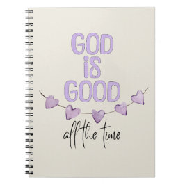 Cuaderno Dios es bueno todo el tiempo