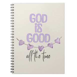 Cuaderno Dios es bueno todo el tiempo