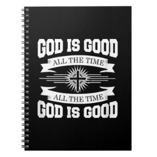 Cuaderno Dios es bueno todo el tiempo - Cristiano