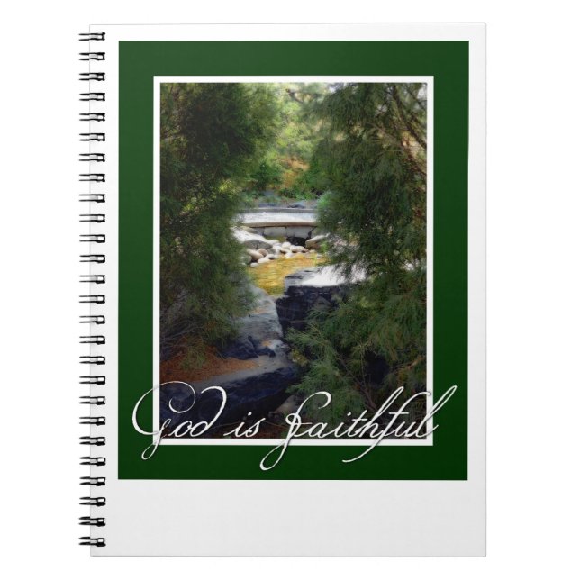 Cuaderno Dios es fiel (Frente)