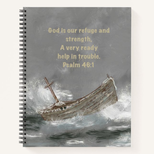 Cuaderno Dios es nuestro refugio (Anverso)