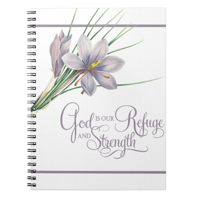 Cuaderno Dios es nuestro Refugio y fuerza   (Frente)