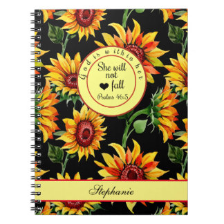 Cuaderno Dios Está Dentro De Ella No Caerá El Giro