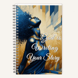Cuaderno Dios Está Escribiendo Tu Historia  Ánimo de Fe