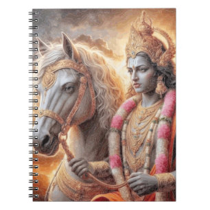 Cuaderno Dios hindú con caballo - Binder