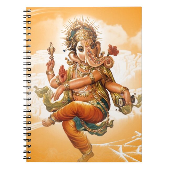 CUADERNO DIOS HINDÚ DE GANESH (Frente)