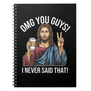 Cuaderno Dios mío, chicos, yo nunca dije eso