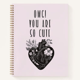 Cuaderno ¡Dios mío! Eres tan lindo - Bloc de notas espiral