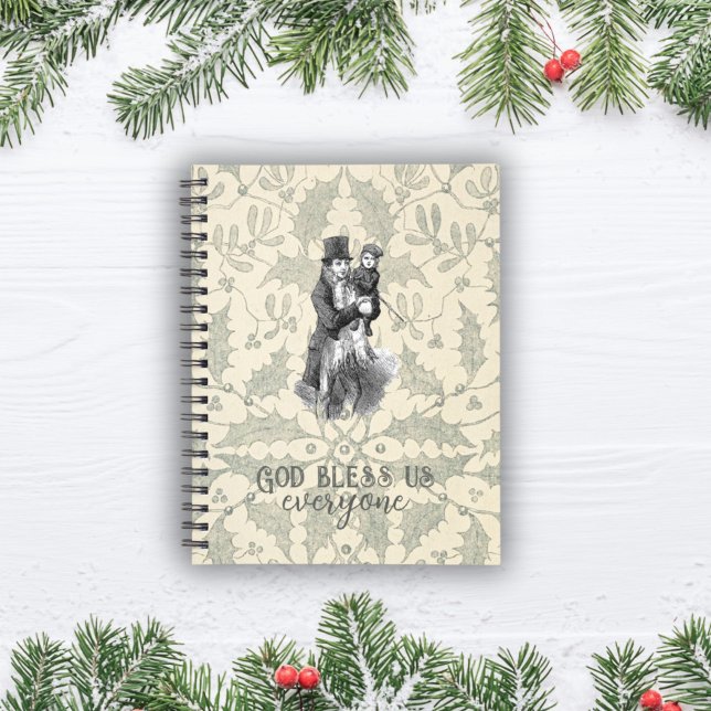 Cuaderno Dios nos bendiga a todos los Navidades de Dickens  (Subido por el creador)
