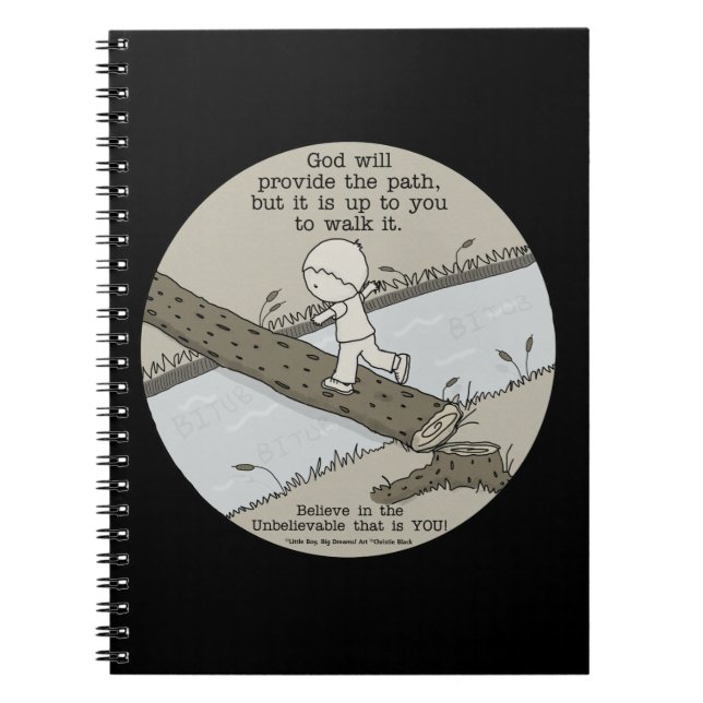 Cuaderno Dios proporciona un camino (Frente)