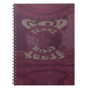 Cuaderno Dios te bendiga las jirafas Arte Imprimir/Diseño