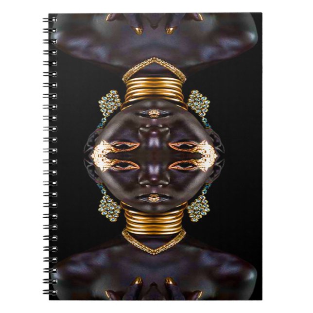 Cuaderno Diosa africana (Frente)