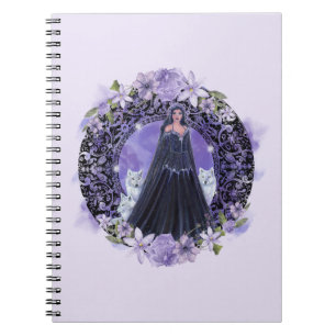 Cuaderno Diosa con lobos de Renee Lavoie