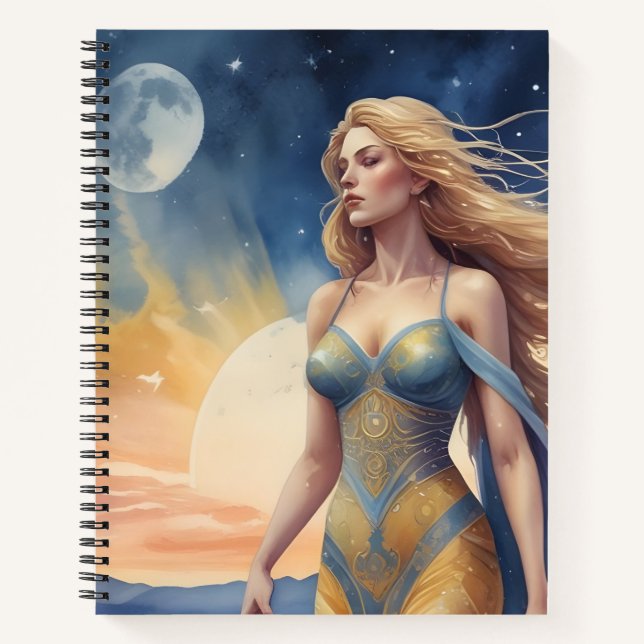 Cuaderno Diosa de la Medianoche (Anverso)