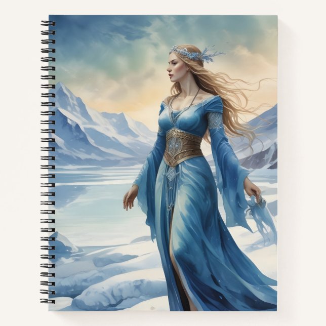 Cuaderno Diosa de la Nieve (Anverso)