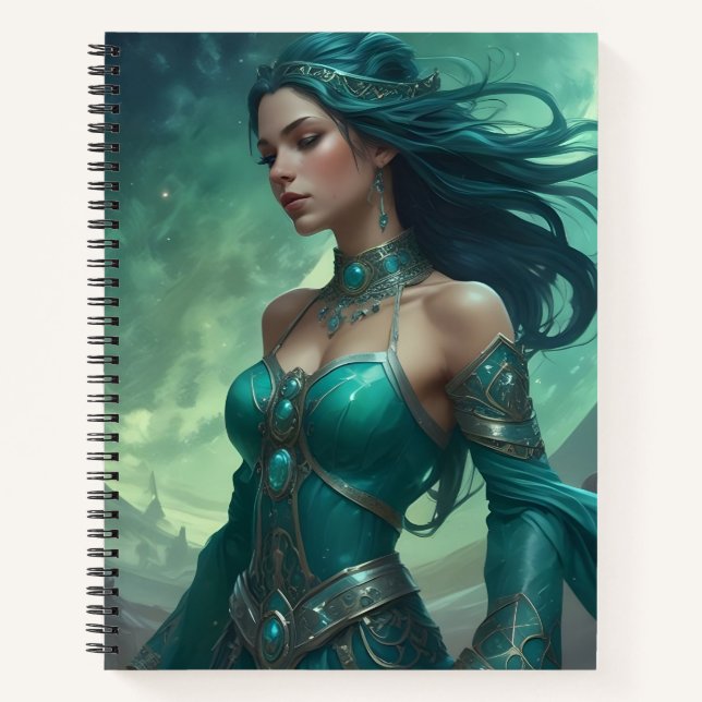 Cuaderno Diosa de las Tinieblas Acuáticas (Anverso)