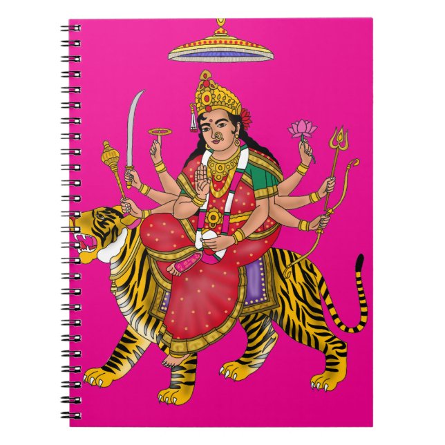 Cuaderno Diosa Durga (Frente)