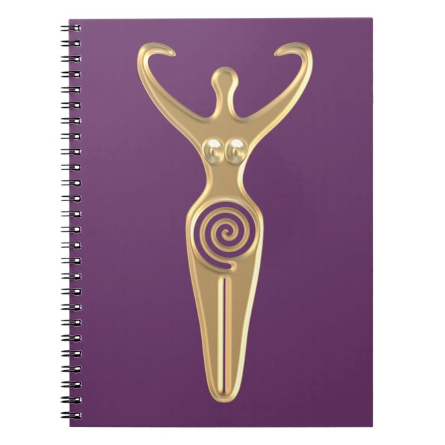 Cuaderno Diosa espiral (Frente)