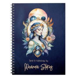 Cuaderno Diosa Estelar Celestial Inanna Mística Cielo Noctu