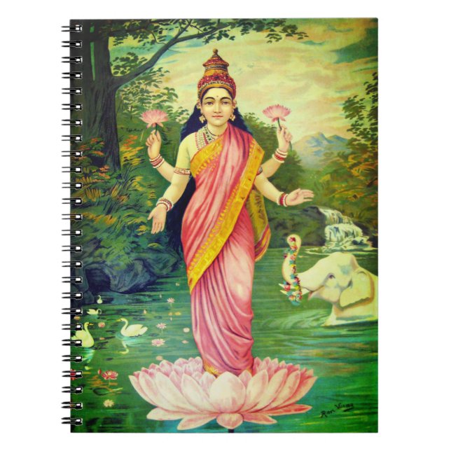 Cuaderno Diosa Lakshmi (Frente)