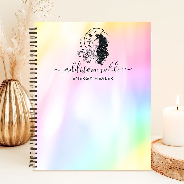 Cuaderno Diosa Lluvia Celestial Mística Luna Personalizada (Subido por el creador)