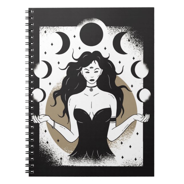 Cuaderno Diosa lunar (Frente)