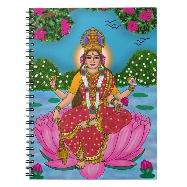 Cuaderno Diosa Siddhidatri (Frente)