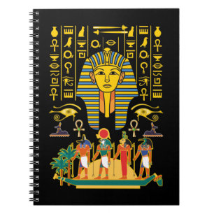 Cuaderno Dioses egipcios Egipto Faraón Deities Anubis Horu