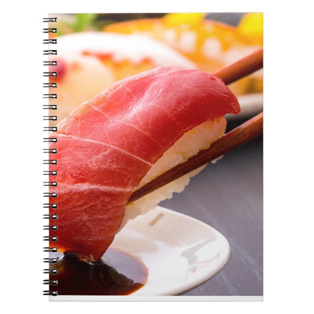 Cuaderno Dipped in Flavor – Sushi Notebook by SUSHIMI (Frente)
