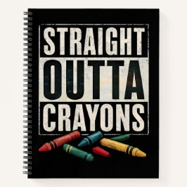Cuaderno Directamente de las crayolas