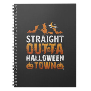 Cuaderno Directo desde Halloween Town Bruja Murciélagos de