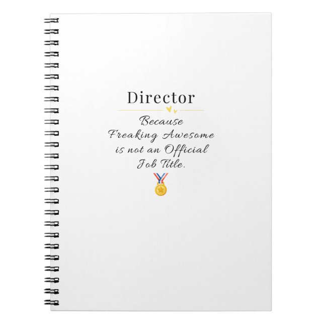 Cuaderno Director (Frente)