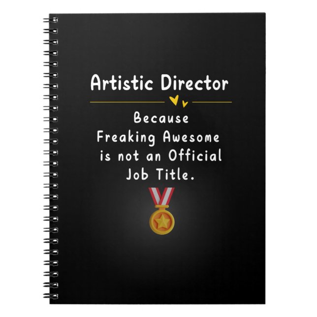 Cuaderno Director artístico (Frente)