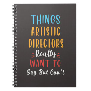 Cuaderno Director Artístico – Líder Creativo Teatro y Artes