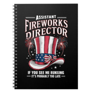 Cuaderno Director Asistente de Fuegos Artificiales EE. UU.