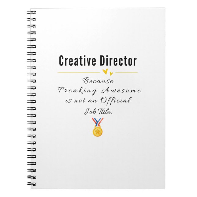 Cuaderno Director Creativo (Frente)