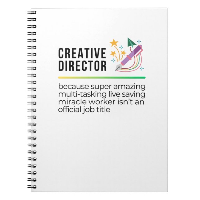 Cuaderno Director creativo (Frente)