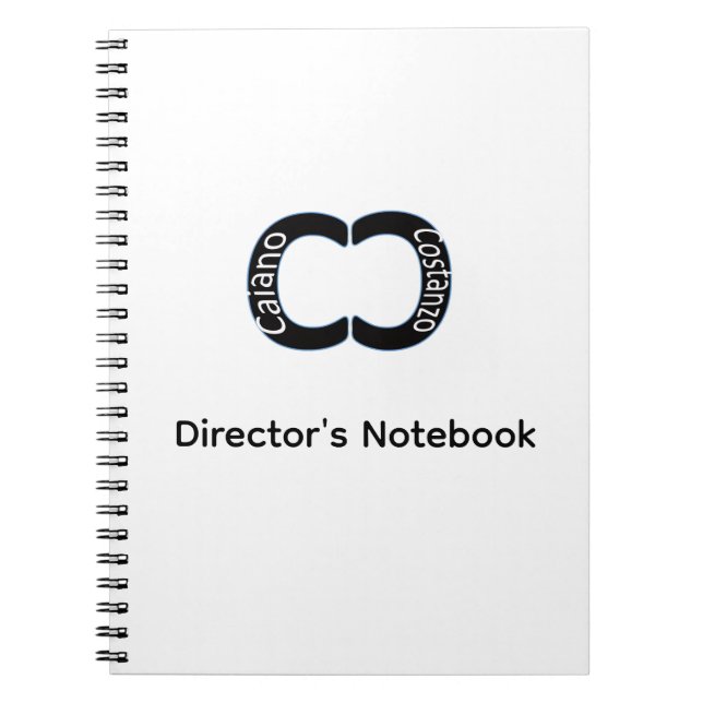 Cuaderno Director de CC Productions (Frente)