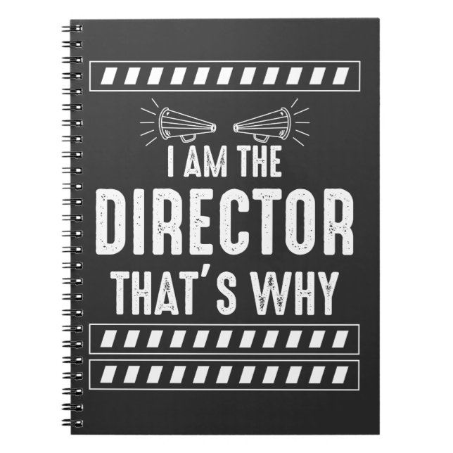 Cuaderno Director de cine dice (Frente)