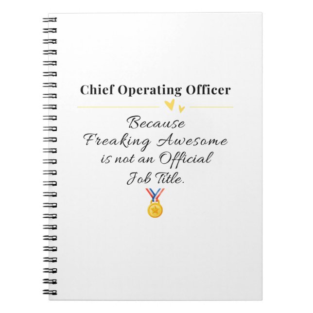 Cuaderno Director de Operaciones (Frente)