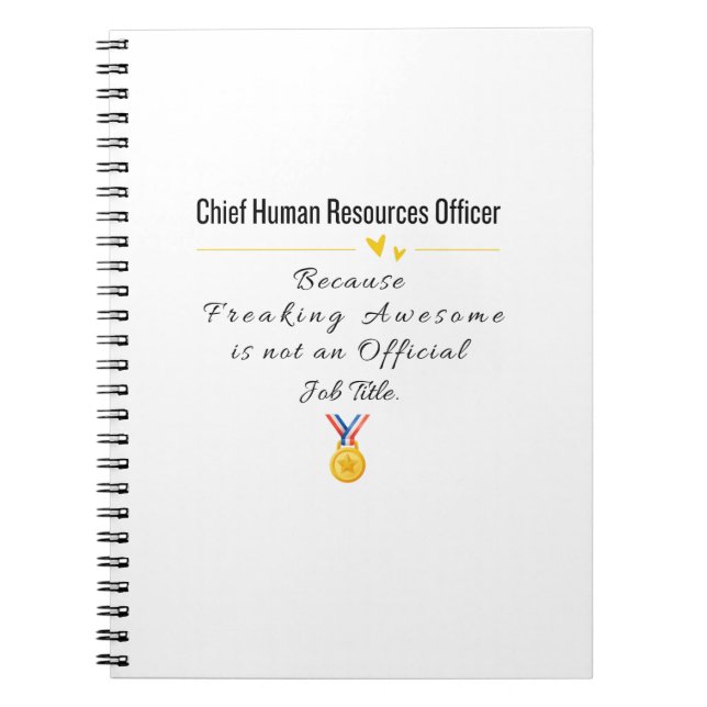 Cuaderno Director de Recursos Humanos (Frente)