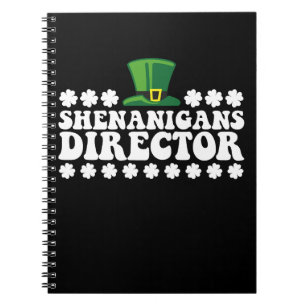 Cuaderno Director de Shenanigans Groovy Día de San Patricio