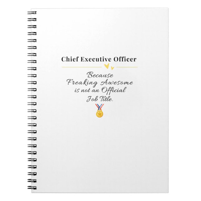 Cuaderno Director Ejecutivo   (Frente)
