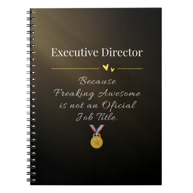 Cuaderno Director Ejecutivo (Frente)