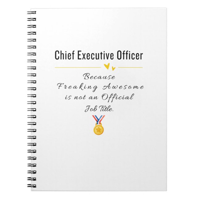 Cuaderno Director Ejecutivo (Frente)