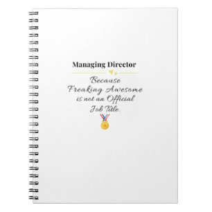 Cuaderno Director ejecutivo