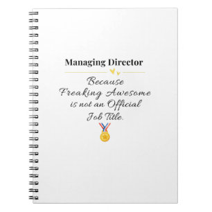 Cuaderno Director ejecutivo