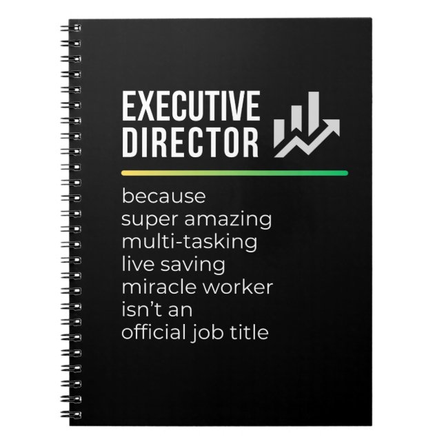Cuaderno Director Ejecutivo  (Frente)