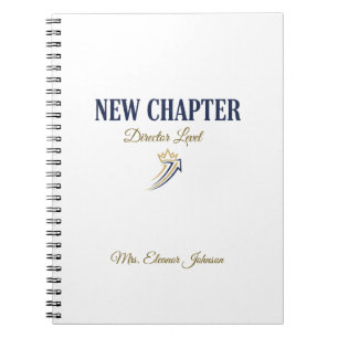 Cuaderno Director Nivel Nuevo Capítulo Personalizado