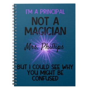 Cuaderno Director personalizado de vuelta a la escuela rega